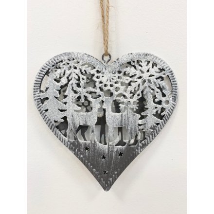 Metal Heart Decoration