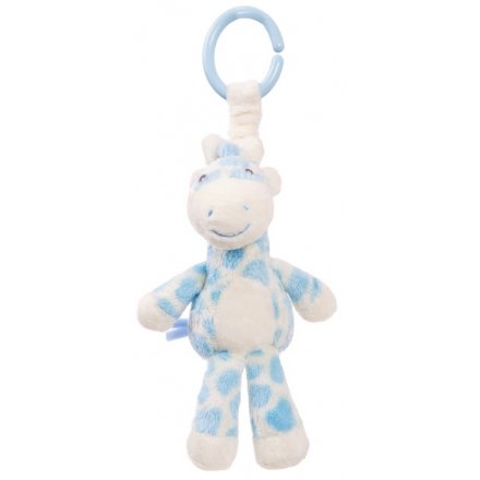 Gigi Giraffe Pram Toy - Blue 