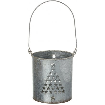 Metal Tree Candle Holder 