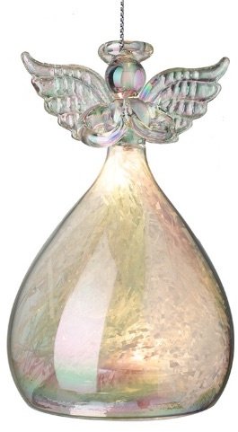 Iridescent LED Angel   Christmas Decorations / Angels & Fairies
