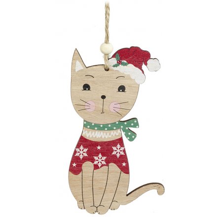 Christmas Cat Hanger
