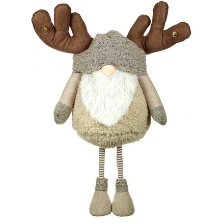 Standing Fabric Gonk With Antlers XL 120cm
