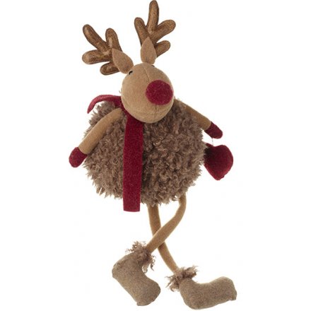 Woolly Reindeer Shelf Sitter