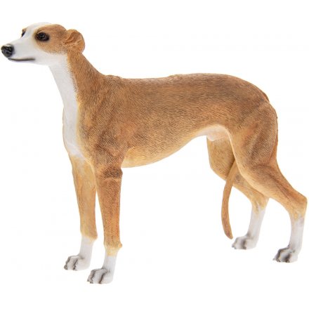 Tan Greyhound Figure, 22cm
