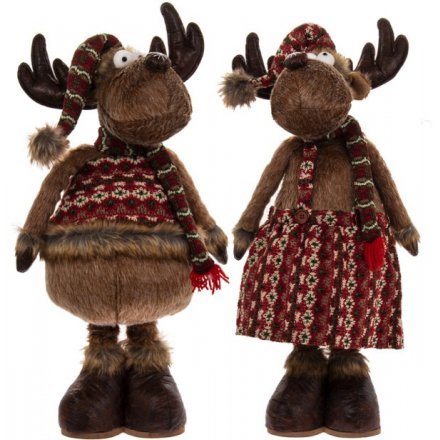 Nordic Extending Reindeer Decorations, 91cm 