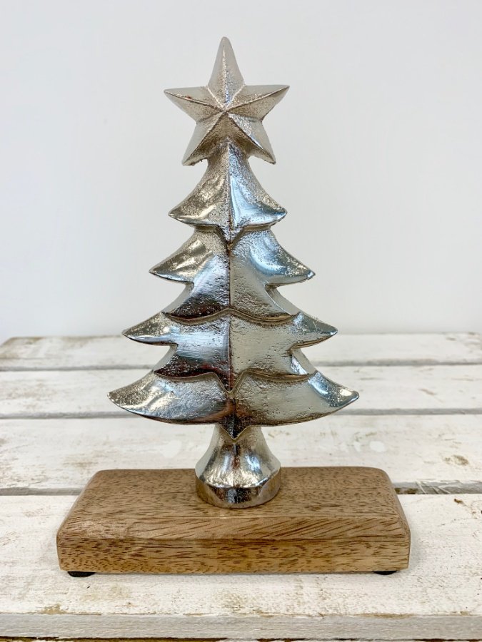 Silver Star Tree, Small | 44688 | Christmas / Ornaments | Rosefields