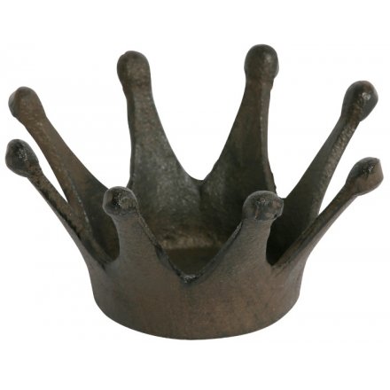 Cast Iron Tlight Crown, 14.5cm