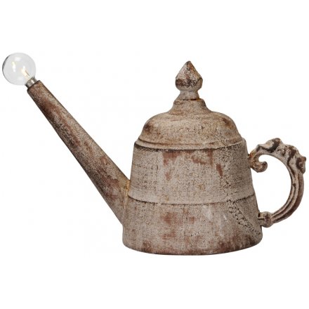 Rustic Watering Can Lamp 
