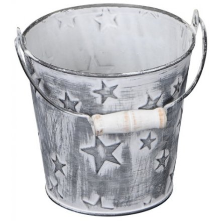 Embossed Star Mini Bucket