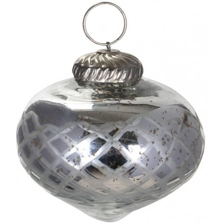 Hanging Glass Droplet Bauble