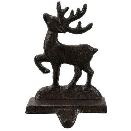 Block Deer Cast Iron Hook 