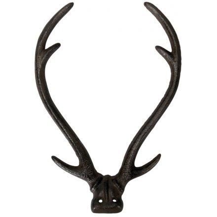 Large Cast Iron Antlers 