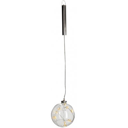 Hanging LED Glass Bauble 