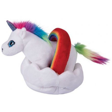 AdoptiPals - Magical Unicorn and Rainbow Cloud 28cm