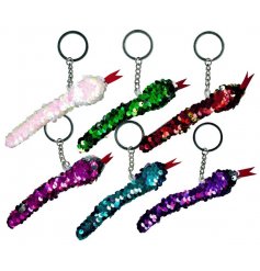 Add some sparkle to your handbag or keysets with this fabulous assortment of hanging sequin keyrings 