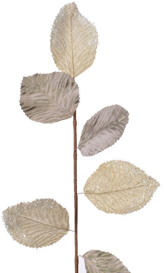 Gold Metallic Leaf Spray 45222 Christmas / Wreaths and Garlands