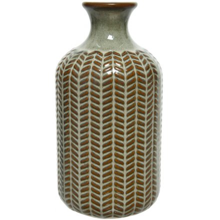 Earthen Ridge Stoneware Vase 