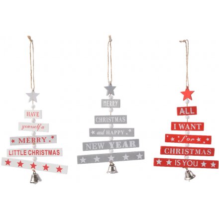 Assorted Hanging Tree Decorations 