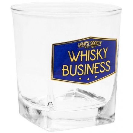 Whisky Business Gents Glass