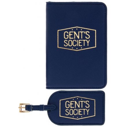 Gents Society Passport/Label Set 