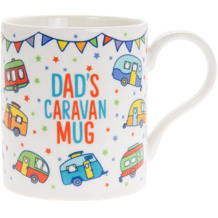 Dads Caravan Fine China Mug 