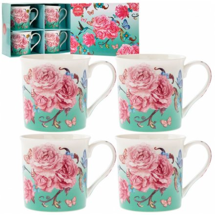 Mug Gift Set, Oriental Blossom