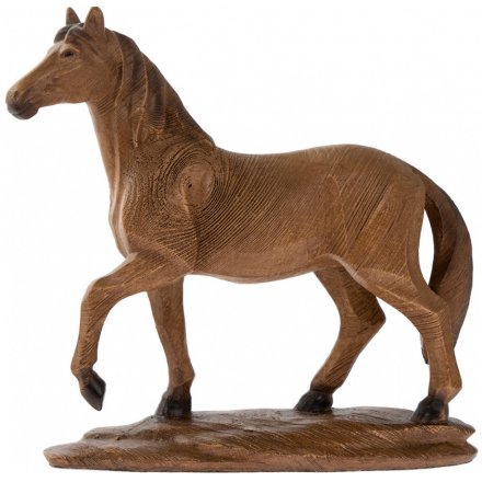 Animal Kingdom Wooden Horse Figure