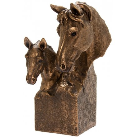 Bronzed Horse Bust from Reflections