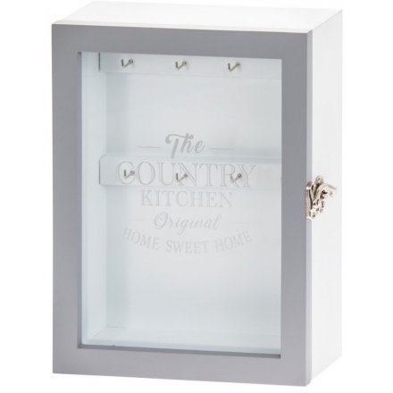 Country Kitchen Key Cabinet 27cm