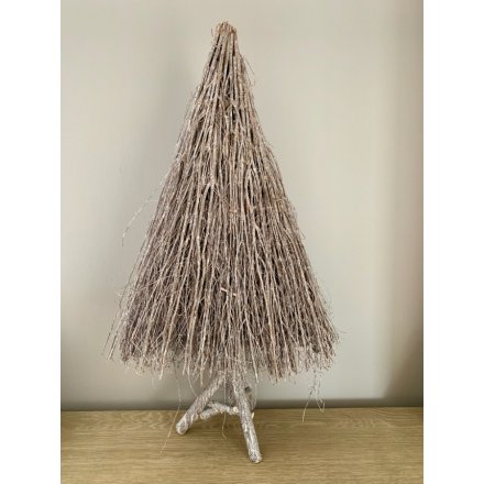  Bring a Rustic Woodland inspired feel to any home display at Christmas with this grey toned cluster of twigs 