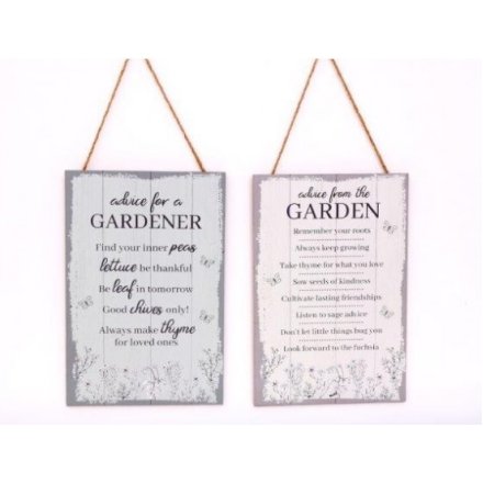 Potting Shed Wooden Plaques 