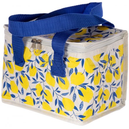 Lemon Design Fabric Lunchbag 