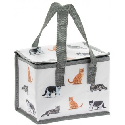 Cat Fabric Lunch Bag 