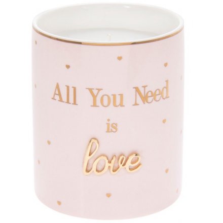 'All You Need Is Love' Oh So Candle Pot 