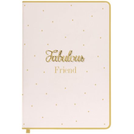 Oh So Charming A5 Notebook - Fabulous Friend