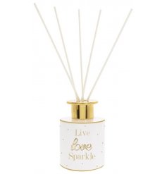 this beautifully decorated diffuser pot and reeds will be sure to make a fab gift idea for any friend 