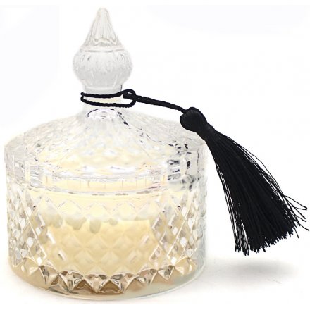 Clear Glass Scented Candle - Wildlife 