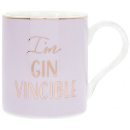 Gin Vincible White Mug 