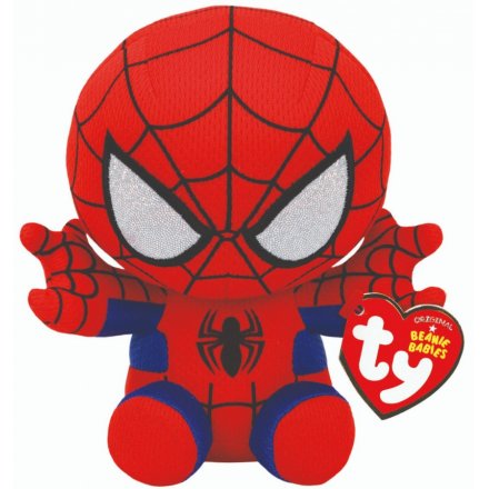 Spiderman Marvel Beanie TY Soft Toy 