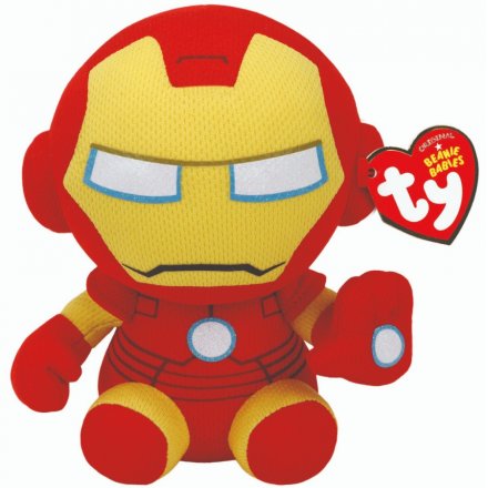 Marvel TY Beanie Baby - Iron Man 