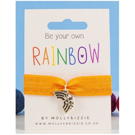 1.5 cm Stretchy Orange Bracelet - Be A Rainbow