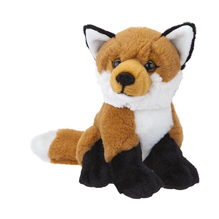 Sitting Fox Soft Toy 