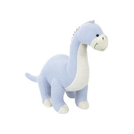 Knitted Blue Dinosaur, 48cm 