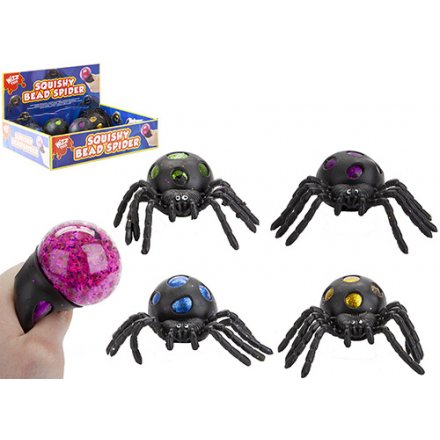 Squishy Spider Toy 4 Asst