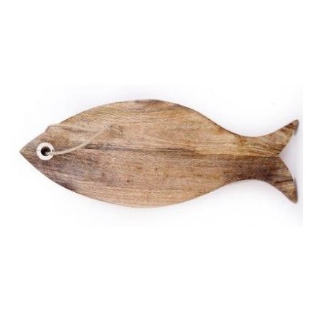 Fish Shaped Wooden Chopping Board 