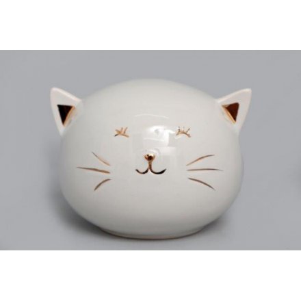 Cute Cat Ceramic Money Box 