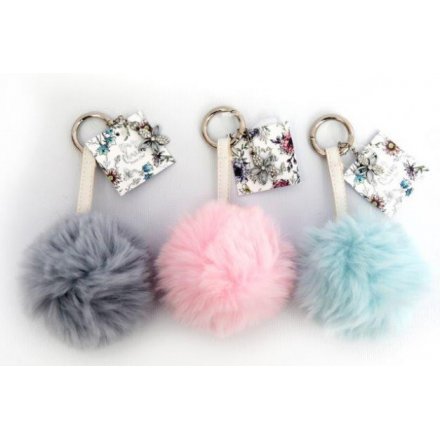 Fluffy Keyring/Bag Charm