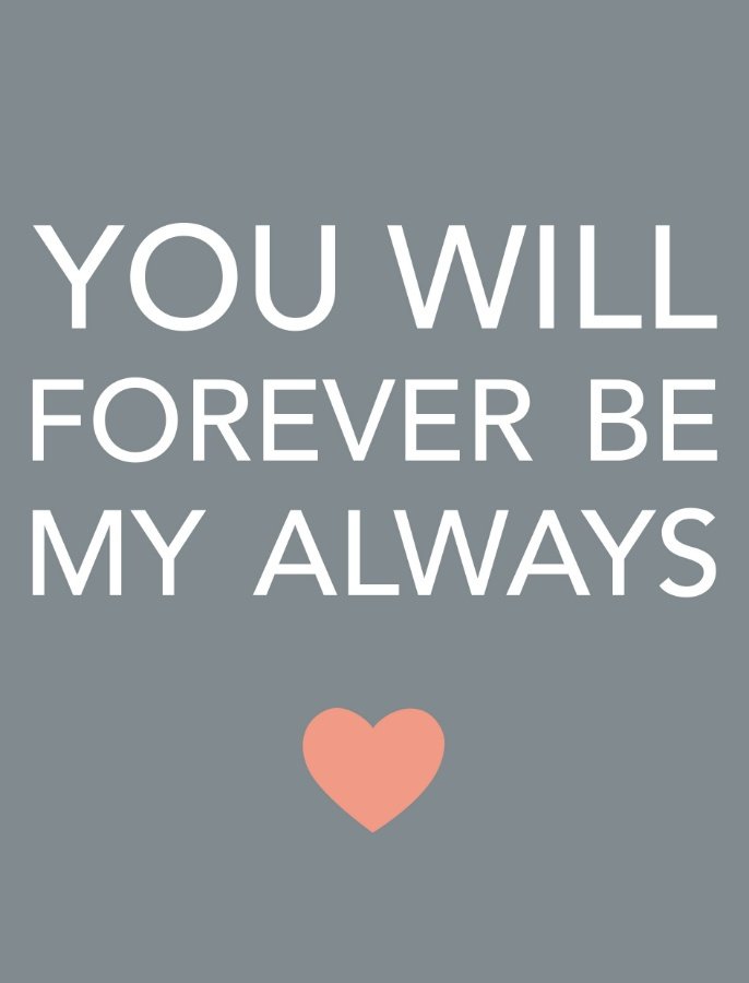 You Will Forever Be Mini Metal Sign | 46697 | Signs & Plaques / Family ...