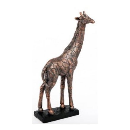 Distressed Bronze Giraffe 
