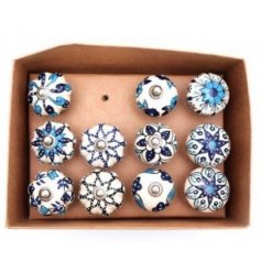  Spruce up any old chest of draws or furniture unit with this wide assortment of patterned door knobs 